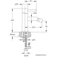 Смеситель Omnires Y Y1220BL