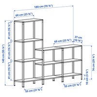 Стеллаж Ikea Hyllis S39318031