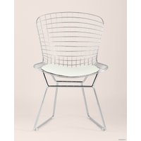 Стул Stool Group Bertoia (хром/белая подушка)