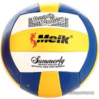 Мяч для пляжного волейбола Meik QSV501 (5 размер, белый/синий/желтый)