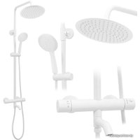 Душевая система  Rea Lungo white REA-P6608