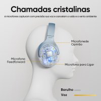 Наушники QCY H3 (голубой)