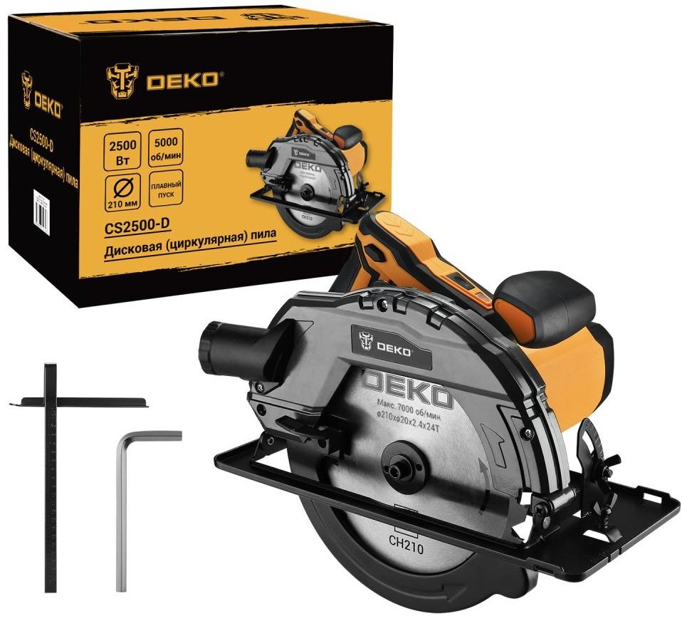 

Дисковая (циркулярная) пила Deko CS2500-D 083-1102