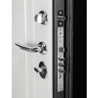 Металлическая дверь Guard MG60 МДФ/МДФ 87х205 правая (серый/белый ясень)