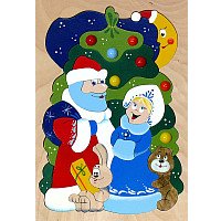 Мозаика/пазл Крона Мозаика. Новогодняя 153-028
