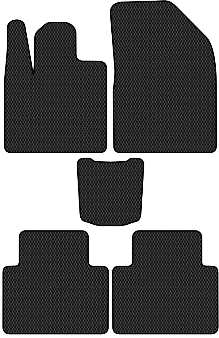 

Комплект ковриков для авто Alicosta EXEED VX I (suv / 3й рестайлинг) 2023 - Н.В. (черный, ромб)