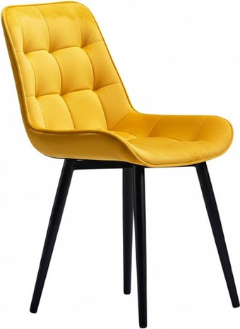 Стул Памир Румба F42 поворотный (желтый/черная опора)