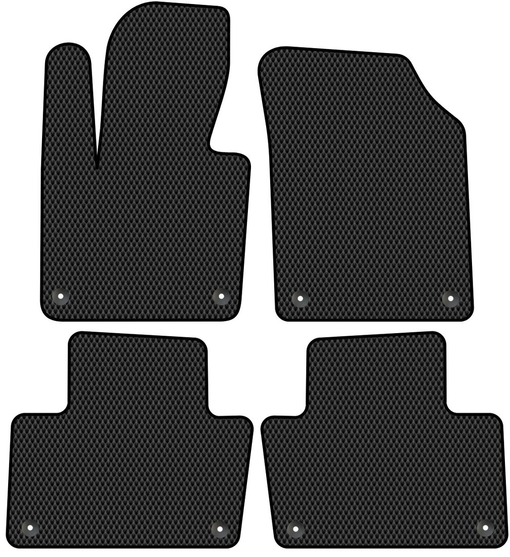 

Комплект ковриков для авто Alicosta Volvo XC90 II (suv, гибрид / L) 2014 - Н.В. (черный, ромб)