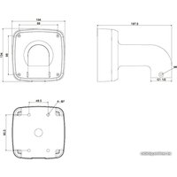 Крепление для камер видеонаблюдения Dahua DH-PFB302S
