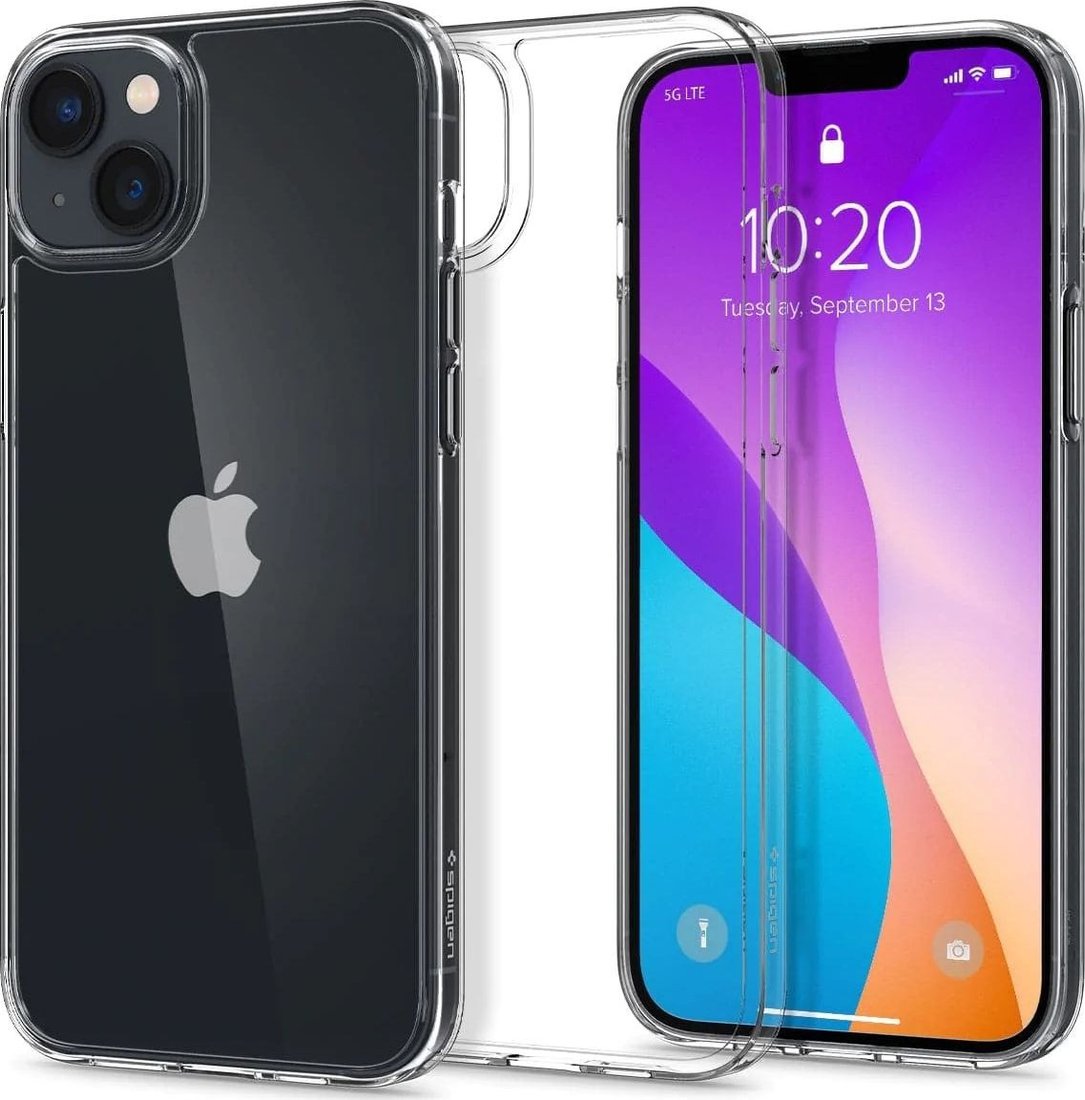 

Чехол для телефона Spigen Air Skin Hybrid для iPhone 14 Plus ACS04886 (прозрачный)