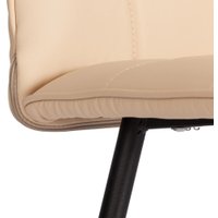 Стул TetChair Bari LT экокожа (бежевый)