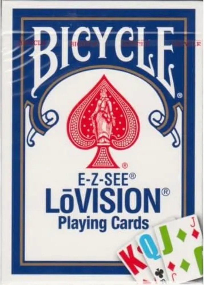 

Игральные карты Bicycle Lovision Blue 1001017-b