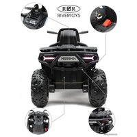 Электроквадроцикл RiverToys H999HH (черный)