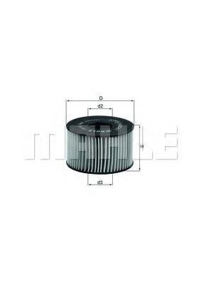 

Масляный фильтр Mahle Knecht OX191D
