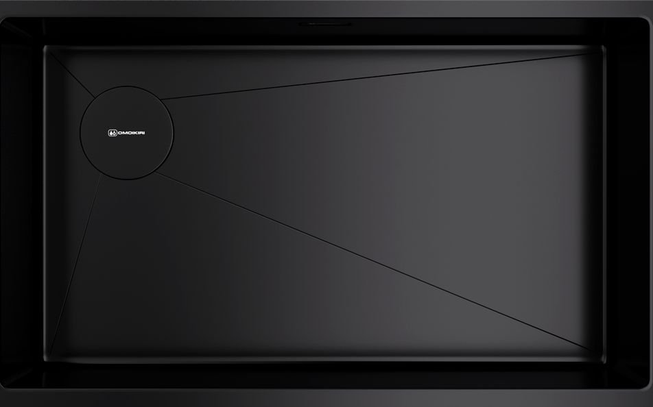 

Кухонная мойка Omoikiri Taki 74-U/IF-L-GB Side (графит)