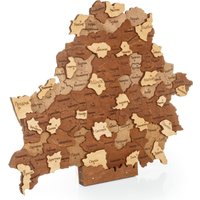 Пазл Eco-Wood-Art Карта Беларуси МИНИ