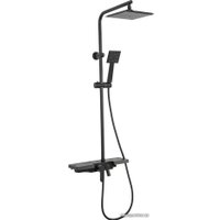 Душевая система  Rea Bravo REA-P0636 (черный)