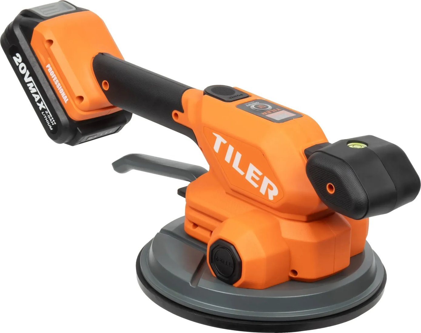 Стеклодомкрат (присоска для стекла и плитки) Tiler Vibro 4986 (с 2-мя АКБ, кейс)