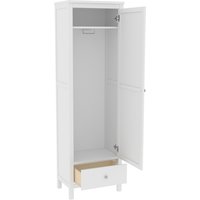 Шкаф распашной ММЦ Кантри 11 (белый лак)