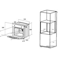 Электрический духовой шкаф MAUNFELD EOEM.589W