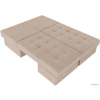 Модульный диван Лига диванов Сплит 101951 (бежевый)