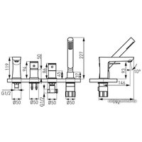 Смеситель Ferro Algeo BAG11A