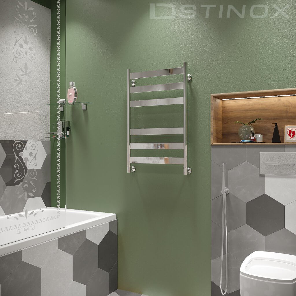

Полотенцесушитель Stinox Napoli 50x80 nap80 Ral 9005