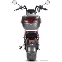 Электроскутер White Siberia Pro Black Edition УТ-00002408 (черный/красный)