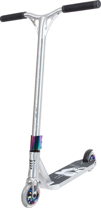 

Трюковый самокат Tech Team Comrade V2 2025 (серебристый)