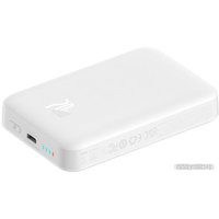 Внешний аккумулятор Baseus Magnetic Mini Air Wireless Fast Charge Power Bank 20W 10000mAh (белый)