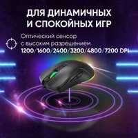 Игровая мышь Оклик 750G (черный) в Бресте