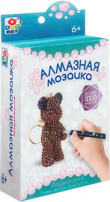 

Набор для создания поделок/игрушек 1toy брелок Медвежонок Т22984