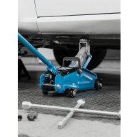 Подкатной домкрат Stels 51128 2т (кейс)