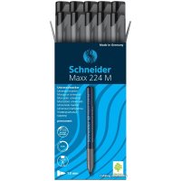 Маркер перманентный Schneider Maxx 224 M 1201 (черный)