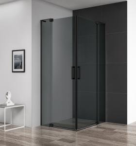 

Душевой уголок Cezares SLIDER-AH-2-90/100-100/110-GRIGIO-NERO