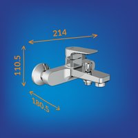 Душевой гарнитур  Cersanit Nature 63064 + Vibe 63067