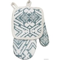 Фартук Swed House Alunda 64.01.6390 (белый/синий) в Мозыре