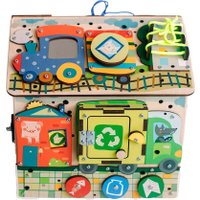 Бизидомик Bizitoys Мини Дорога с подсветкой 2624/03