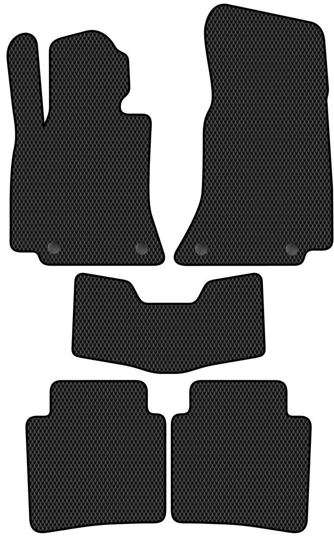 

Комплект ковриков для авто Alicosta Mercedes-Benz C-Class V (седан / W206 Long) 2021 - Н.В. (черный, ромб)