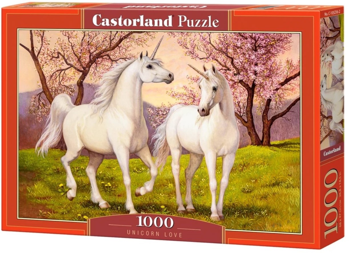 

Пазл Castorland Любовь единорогов C-105236 (1000 эл)