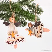 Елочная игрушка Darvish Ангел DV-C-297 (2 шт)