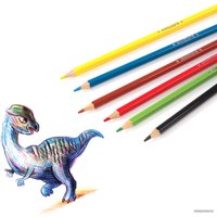 Набор акварельных карандашей Юнландия Юный волшебник 181401 (6цв)