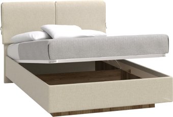 Кровать Шатура Duo/Soho AS7-02.EJ с ПМ (бежевый)