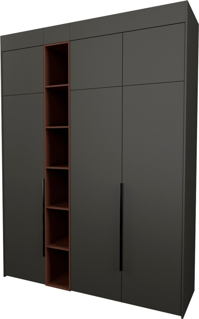 

Шкаф распашной Рэйгрупп Рэй S274-В7-1-WKL В7-1 (дуб веллингтон/кобальт/античная латунь)