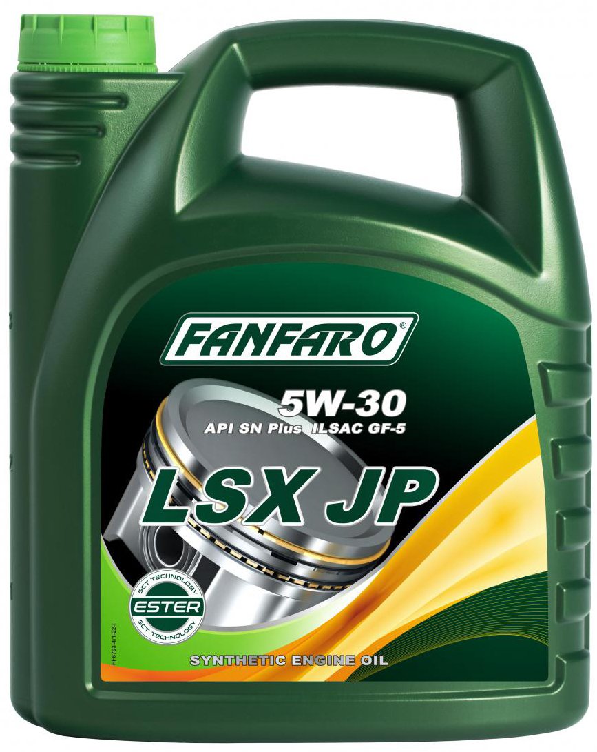 

Моторное масло Fanfaro LSX JP 5W-30 4л