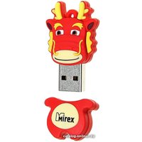 USB Flash Mirex DRAGON RED 4GB [13600-KIDDAR04]