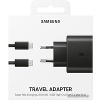 Сетевое зарядное Samsung EP-TA845XBEGRU