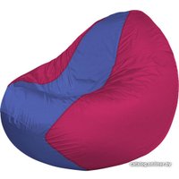 Кресло-мешок Flagman Classic К2.1-124 (фуксия/синий)