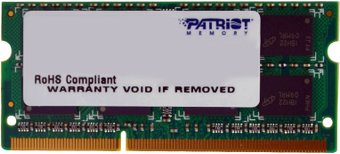 Patriot Signature 8GB DDR3 SO-DIMM PC3-10600 (PSD38G13332S)