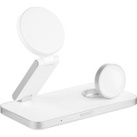 Беспроводное зарядное Rocket Magic 3in1 (белый)